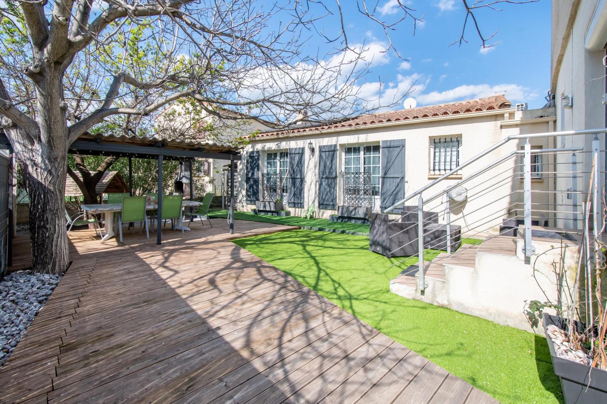 Guesthouse La Costiere - Logements Independants - Espace Piscine Jacuzzi Люнель Экстерьер фото